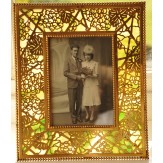 Tiffany Studios, New York, Gilt Bronze Grapevine Pattern Picture Frame