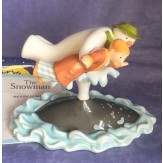 Coalport Limited Edition Walking In The Air Snowman Figure