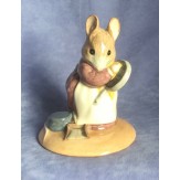 Beswick Hunca Munca With A Pan Beatrix Potter Figure